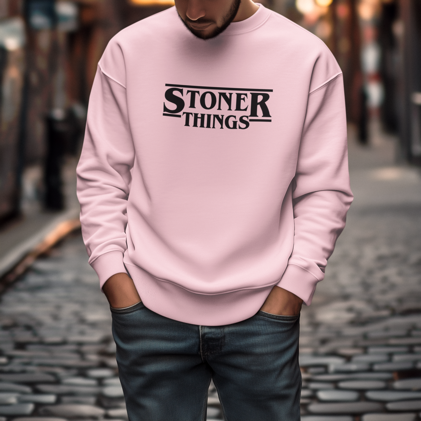 Stoner Things Oversized Sweatshirt