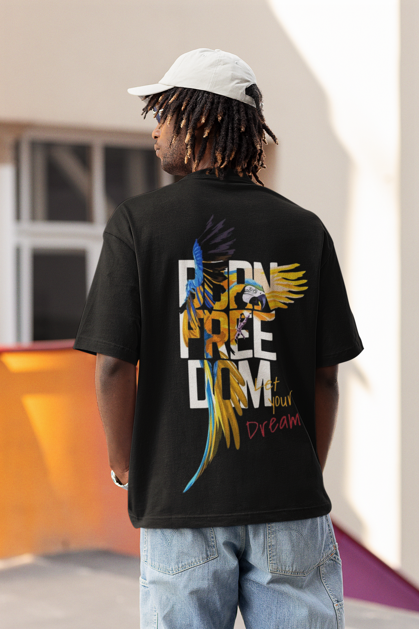 Wild & Free Oversized Men T-Shirt