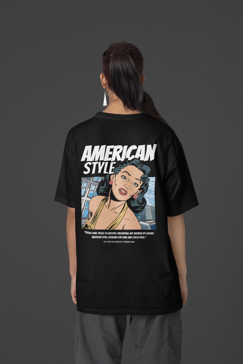 American Style Oversized Tshirt